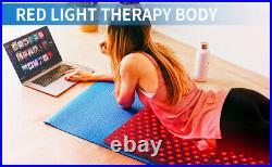 40W 880nm Near Infrared Red Light Therapy Panel For Full Body Pain Relief 4 Pads