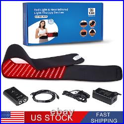 880nm Near Infrared Red Light Therapy Device Wrap Pad Waist Belt For Pain Relief