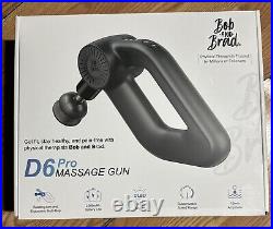 BOB AND BRAD D6 Pro Massage Gun Deep Tissue Percussion For Athletes Pain Relief