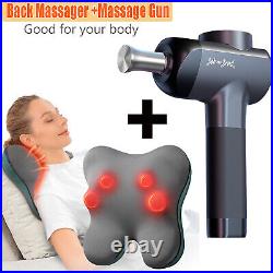 BOB AND BRAD X6 Pro Massage Gun and EZBack Back and Neck Massager Xmas Gifts