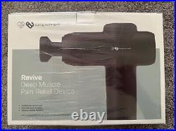 Caring Mill by Aura Revive Deep Muscle Pain Relief Device Heated Massage Gun