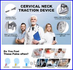 Cervical Neck Pain Relief Stretch Device Adjustable Decompression Fix Posture