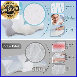 Cervical Pillow for Neck Pain Relief, Contour Memory Foam, Ergonomic Orthopedic Ne