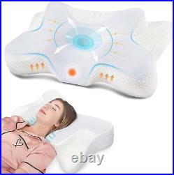 DONAMA Cervical Neck Pillow for Pain Relief Sleeping, Orthopedic Contour Memory