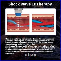 ED Shock Wave Therapy Pain Relief ED Treatment Machine Body Muscle Massager