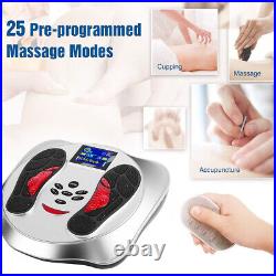 EMS Foot Circulation Stimulator Booster Machine Leg Pain Relief Reduces Swelling
