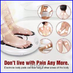 EMS Foot Massager Circulation Stimulator Pain Relief Machine for Neuropathy Feet