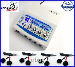 Electric Electrotherapy Machine 4 Channel Physical PhysioTherapy Massager Device