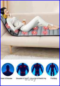 Electric Massage Mats Body Cushion Neck Back Waist Legs Pain Relief Chair Mats
