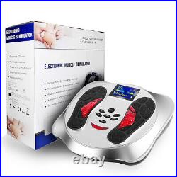 Foot Circulation Booster Machine EMS Leg Massager Pain Relief Reduces Swelling