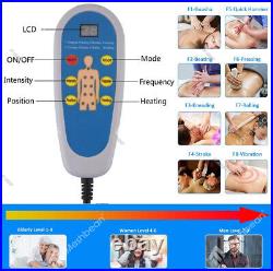 Full Body Memory Foam Massage Mat Pad 6 Therapy Heating pad, 9 Vibration Motors