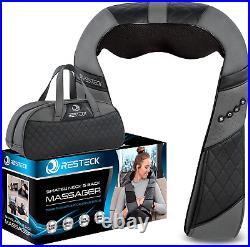 Heated Neck & Back Massager- 3D Kneading, Shiatsu, Foot, Legs-Muscle Pain Relief