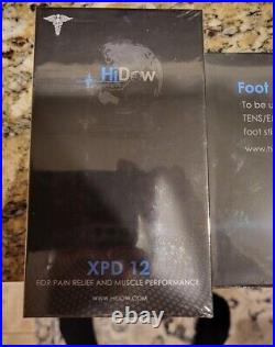 HiDow XPD-12 EMS/Tens Unit WithFoot Accessory (For Pain Relief and Muscle Therapy)