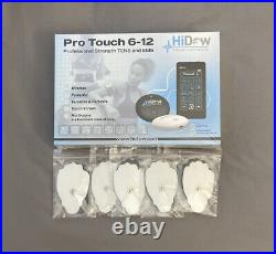 Hidow Pro Touch 6-12 modes Electric Massager Wireless + Acubelt + Pads + Neck