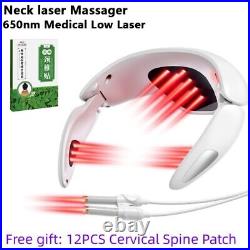 LASTEK NEWLaser Therapy Device Cervical Pulse Neck Massager Pain Fatigue Relief