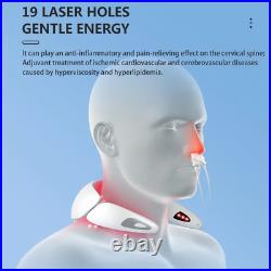 LASTEK Neck Laser Therapy LLLT Cervical Massager Rhinitis Cardiovascular Disease