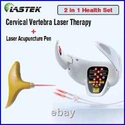 LASTEK Neck Releaser Cervical Vertebra ColdLaser Therapy+Laser Acupuncture Pen
