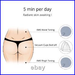 Microcurrent Vaccum Therapy Body Massage Butt Lift Breast Enlargement Machine US