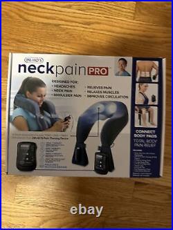 NEW DR-HO'S NTP Neck Pain Pro Therapy TENS + EMS Machine + 4 Electrode Body Pads