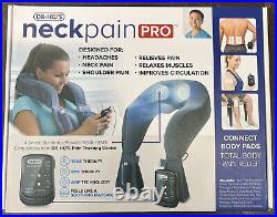 NEW DR-HO'S NTP Neck Pain Pro Therapy TENS + EMS Machine + 4 Electrode Body Pads