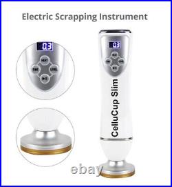 NIB Electric Cupping Body Massager Suction Scraping Detox Fat Removal Home USE