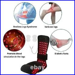 Near Red Infrared Light Therapy Waist Wrap Pad Belt For Neck Back Pain Relief