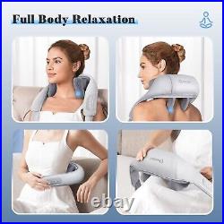 Neck Massager for Neck Pain Relief, 4D Deep Kneading Massagers with 6 Massage