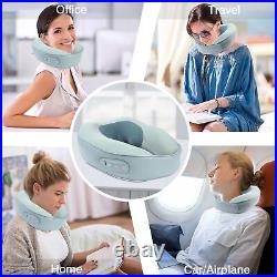 Neck Massager with Heat for Pain Relief Deep Tissue, Rechargeable Shiatsu Mas