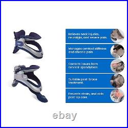 Neck Support Brace Pain Relief Height Adjustable Cervical Traction Device