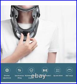 Neck Support Brace Pain Relief Height Adjustable Cervical Traction Device US