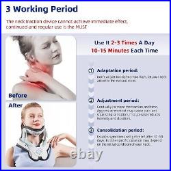 Neck Traction Device with 3 Power Tractions 8 Built-in Airbag Support Adjustable