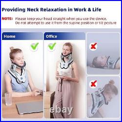 Neck Traction Device with 3 Power Tractions 8 Built-in Airbag Support Adjustable