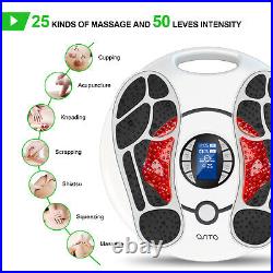 OSITO Portable TENS EMS Foot Massager Legs Blood Circulation Pain Relief Machine