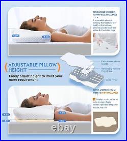 Osteo Cervical Pillow for Neck Pain Relief Hollow Design Odorless Memory Foam