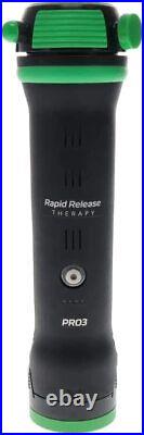 Rapid Release TherapyT PRO3, Black Deep Tissue Vibration Muscle Massager