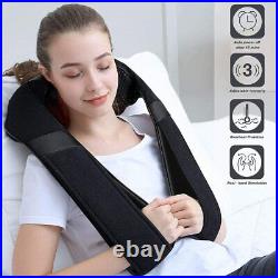Shiatsu Back Neck Massager with Heat, Electric Shawl Massager Muscle Pain Relief