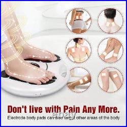 TENS Unit Foot Circulation Plus EMS Feet Legs TENS Massager Diabetics Machine US