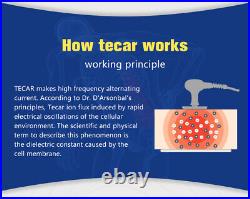 Tecar Therapy Machine Physiotherapy RET CET Physical Face Lifting Pain Relief