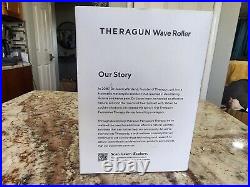 Theragun Wave Roller Smart Vibrating Foam Roller NEW & FACTORY SEALED