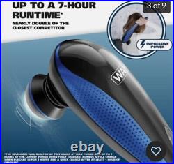 Wahl Deluxe Lithium Ion Deep Tissue Cordless Percussion Blue 4232