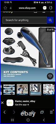 Wahl Deluxe Lithium Ion Deep Tissue Cordless Percussion Blue 4232
